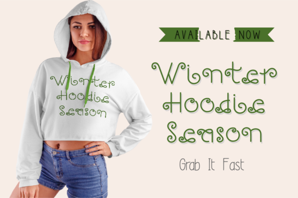 Quarantine Christmas Font PNG with transparent background - Preview 4