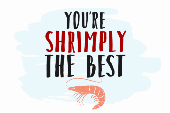 Shrimp Nuggets Font PNG with transparent background - Preview 3