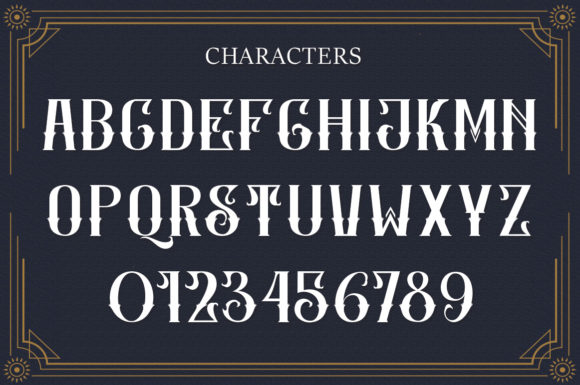 Simphoni Font PNG with transparent background - Preview 1