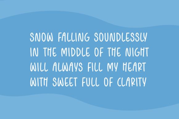 Snowbreak Font PNG with transparent background - Preview 1