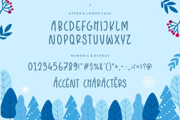 Snowbreak Font PNG with transparent background - Preview 5