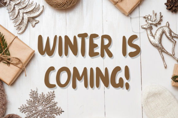 Snowes Font font preview - 1