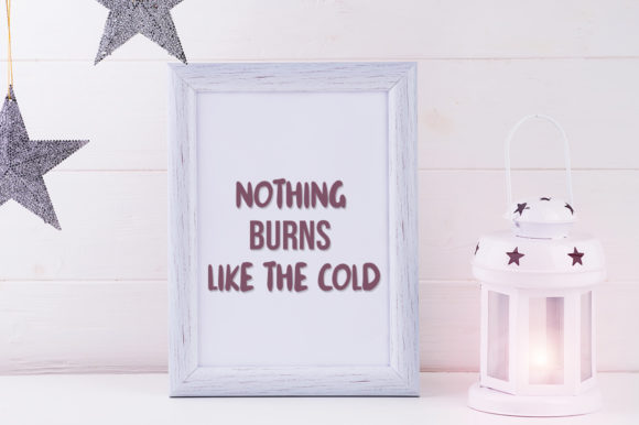 Snowes Font font preview - 2