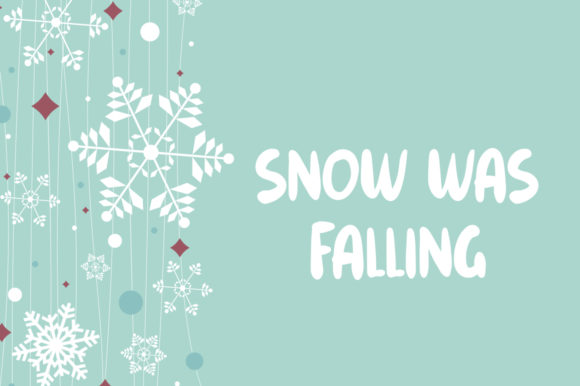Snowes Font font preview - 3