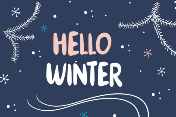 Snowes Font font preview - 4