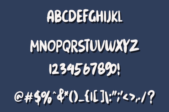 Snowes Font font preview - 5