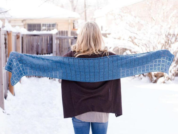 Geometric Crochet Scarf Pattern