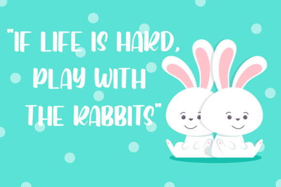 Bunny Baby Font - Preview 1