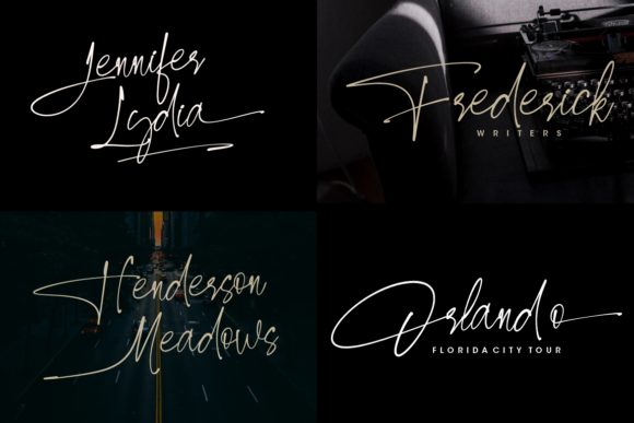 Carlista Buttery Font PNG with transparent background - Preview 4
