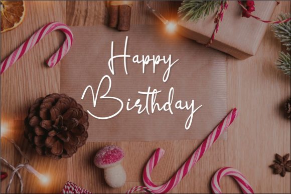 Christmas December Font - Preview 4