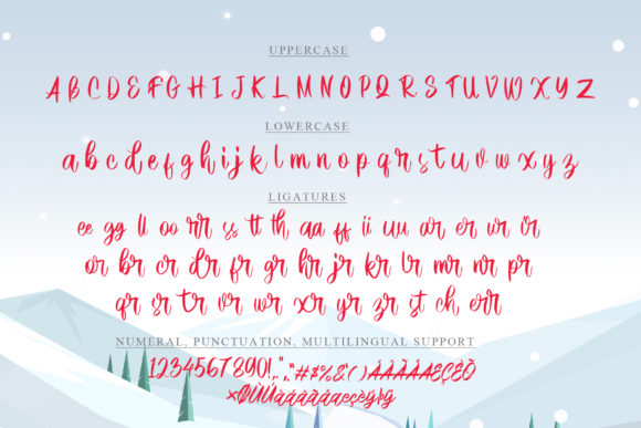 Christmas Journey Font - Preview 6