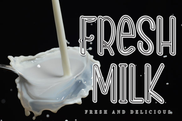 Coco Milk Font - Preview 1