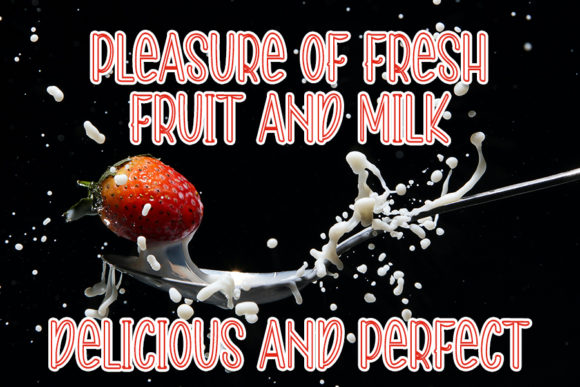 Coco Milk Font - Preview 3