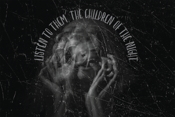 Ghoulish Font - Preview 1