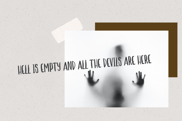 Ghoulish Font - Preview 2