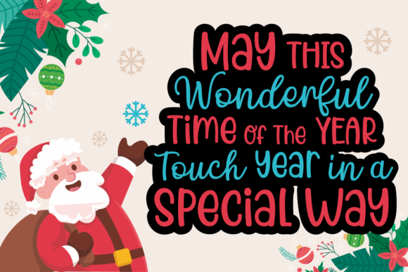 Good Morning Christmas Font - Preview 1