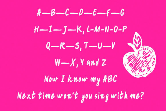 Jacoby Font PNG with transparent background - Preview 2