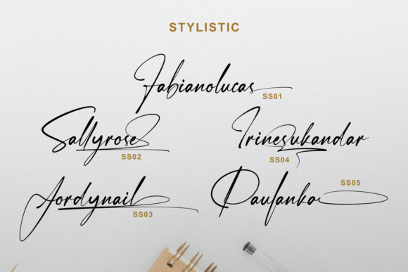 Janelotus Font PNG with transparent background - Preview 3