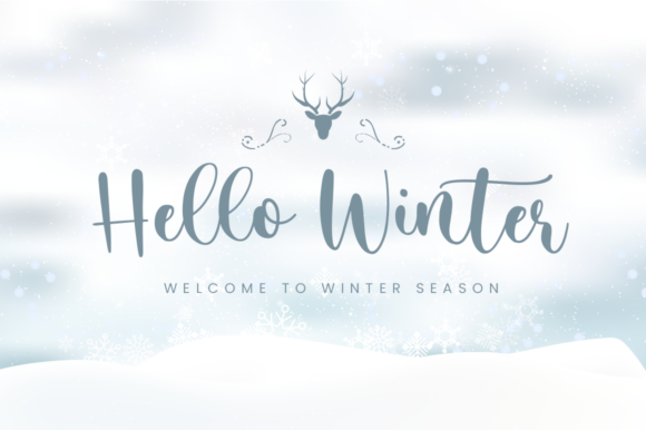 Mystical Snow Font PNG with transparent background - Preview 2