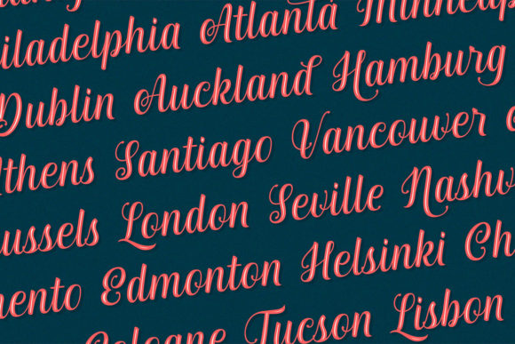 Nadella Font PNG with transparent background - Preview 1