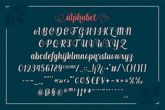 Nadella Font PNG with transparent background - Preview 3
