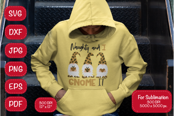 Naughty And I Gnome It Graphics