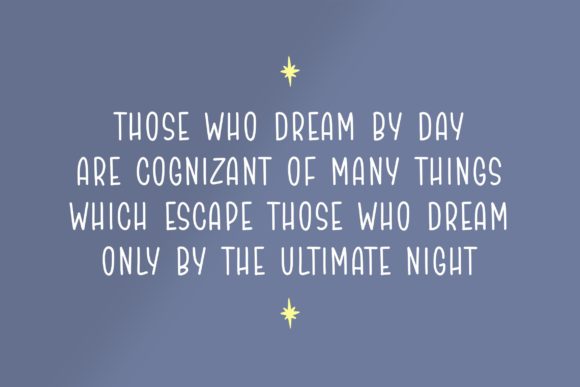Night Jump Font PNG with transparent background - Preview 1