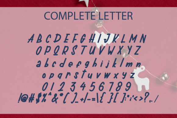 All Christmas Font - Preview 2