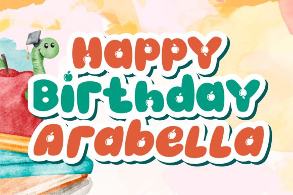 Apple Kids Font - Preview 3