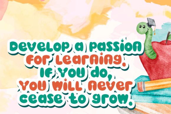 Apple Kids Font - Preview 4