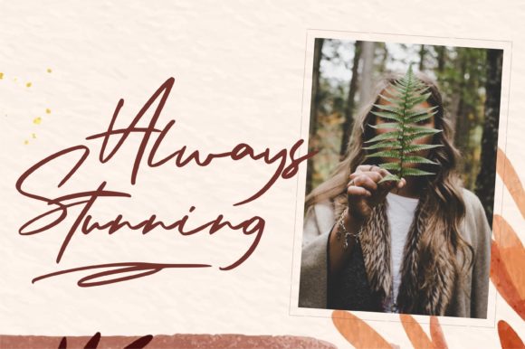 Arista Signature Font PNG with transparent background - Preview 2