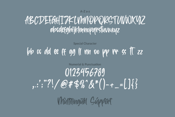 Back to December Font - Preview 4