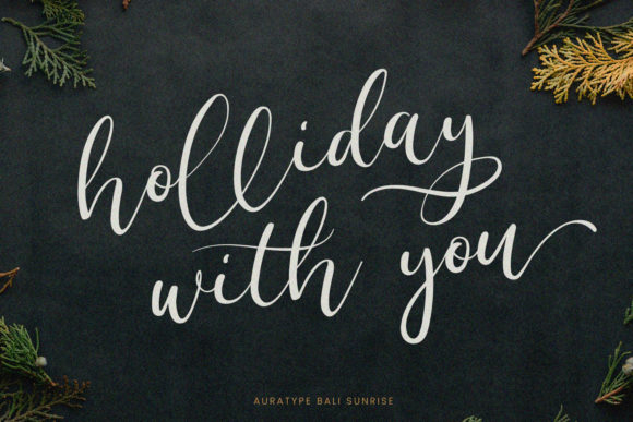 Bali Sunrise Font - Preview 2