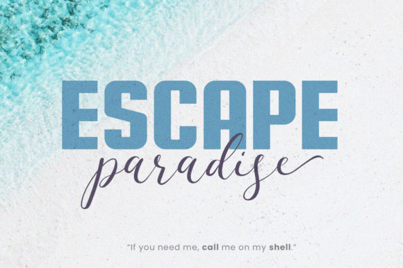 Bali Sunrise Font - Preview 3