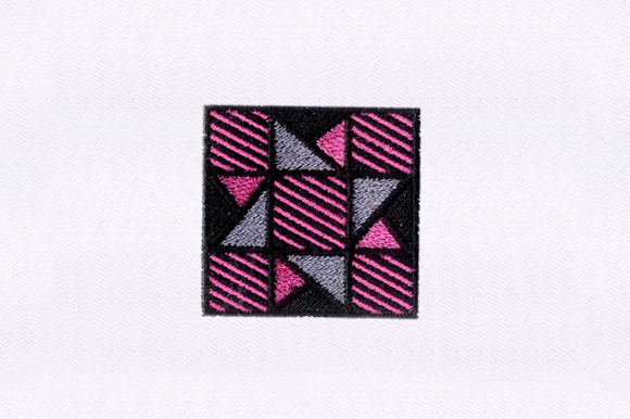 Black Quilting Design