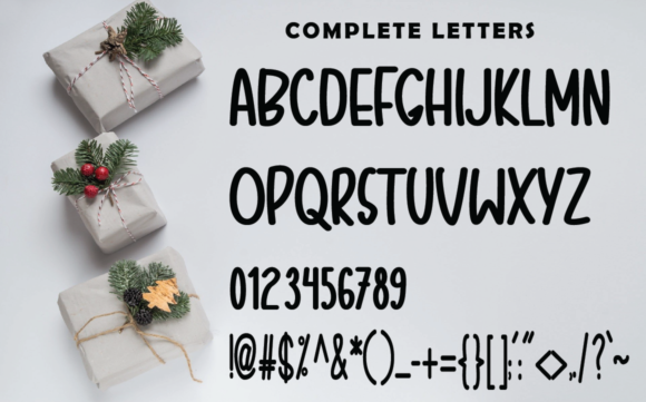 Christmas Farmhouse Font - Preview 3