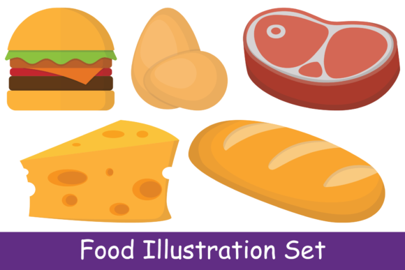 Food Illustration Set