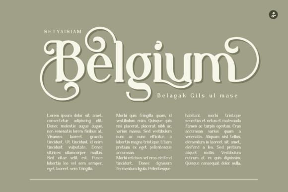 Gillalo Font - Preview 2