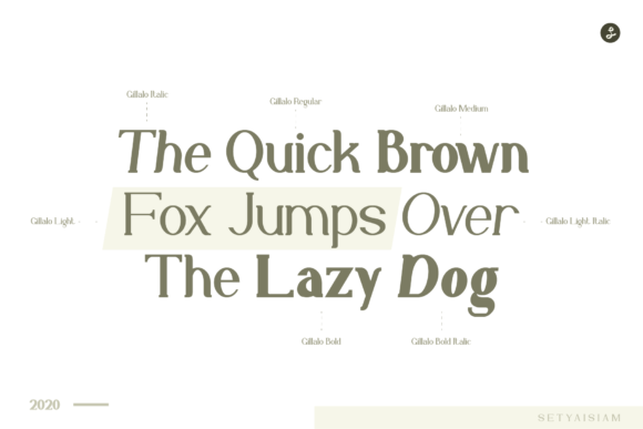 Gillalo Font - Preview 5