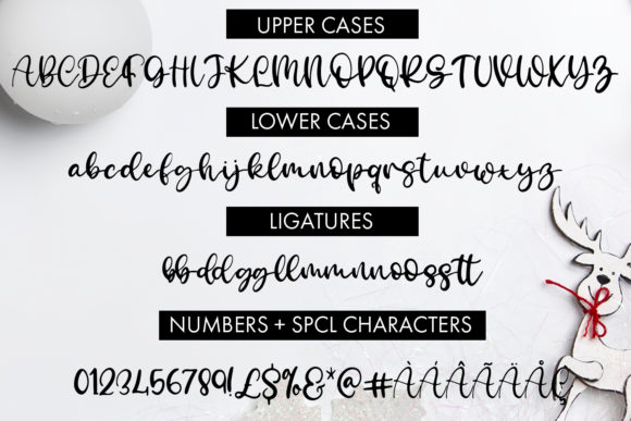 Glimmering Sleigh Font - Preview 1