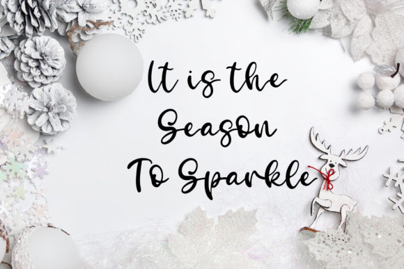 Glimmering Sleigh Font - Preview 2