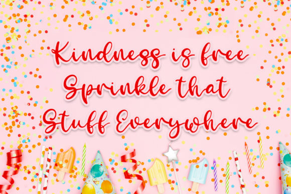 Glimmering Sleigh Font - Preview 3
