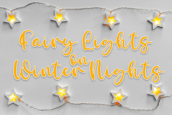Glimmering Sleigh Font - Preview 4