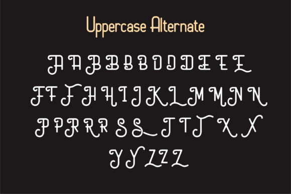 Marko Font PNG with transparent background - Preview 4