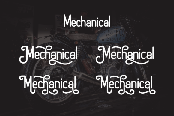 Marko Font PNG with transparent background - Preview 5