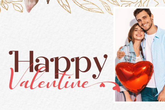 Melda Love Font PNG with transparent background - Preview 4