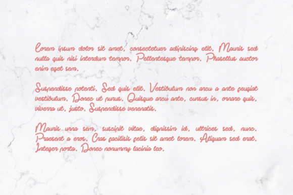 Promise of Love Font PNG with transparent background - Preview 2