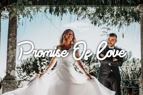 Promise of Love Font PNG with transparent background - Preview 4