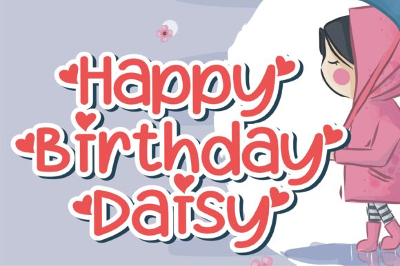 Rain Kiss Font PNG with transparent background - Preview 2