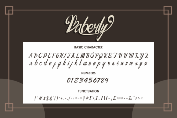 Baberly Font - Preview 2